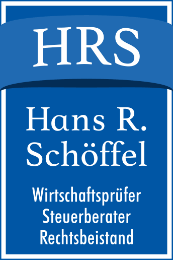 Logo: HRS - Hans R. Schöffel - Wirtschaftsprüfer Steuerberater Rechtsbeistand, Steuerberater Münchberg